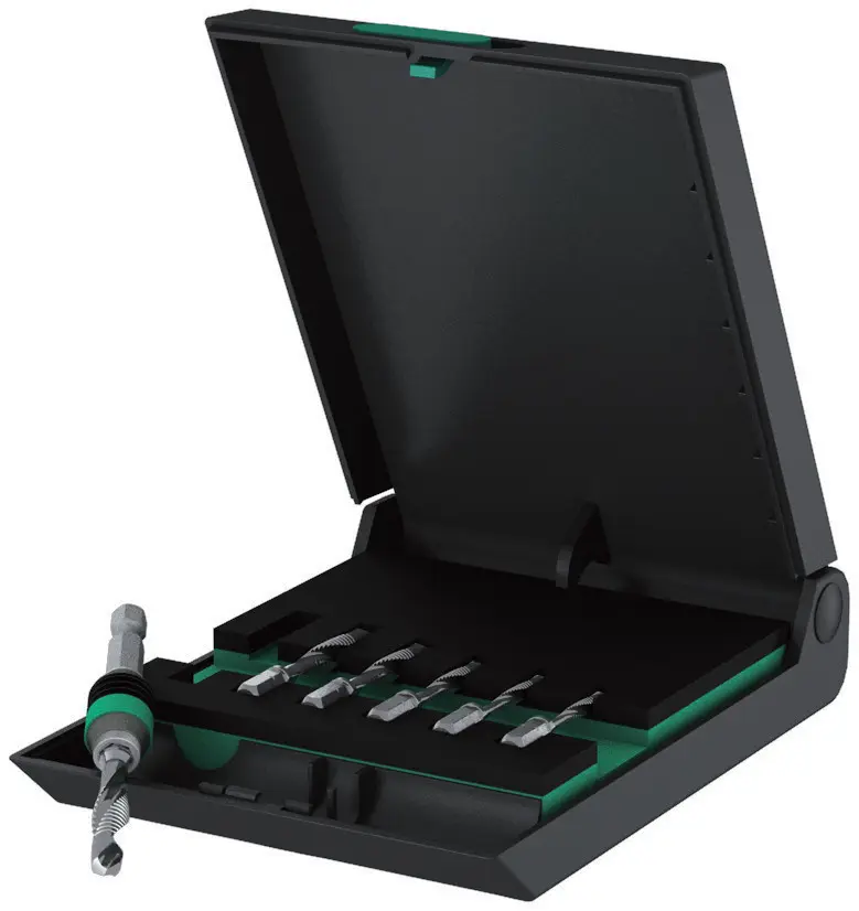 Wera 104651 Sada bitů Wera 847/7 s kombinovanými závitníky M3 až M10 (7 ks) (W05104651001)