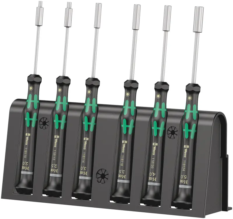 Wera 118158 Sada maticových šroubováků pro jem.elektr. 2069/6 (6 ks) (W05118158001)