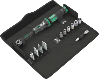 Wera 130110 Momentový klíč Wera Click-Torque A 6 Set 1 s přepínací ráčnou 1/4" (2,5 ÷ 25 Nm) (W05130110001)