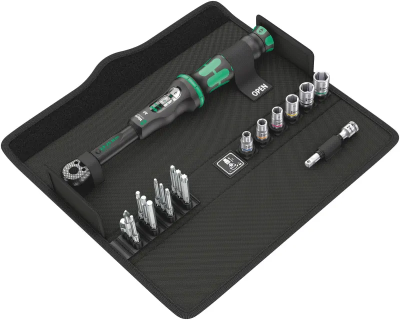 Wera 130110 Momentový klíč Wera Click-Torque A 6 Set 1 s přepínací ráčnou 1/4" (2,5 ÷ 25 Nm) (W05130110001)