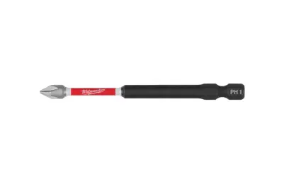 Šroubovací bit 1/4 Milwaukee Shockwave Phillips PH 1 x 90 mm - 1 ks (MI4932430851)