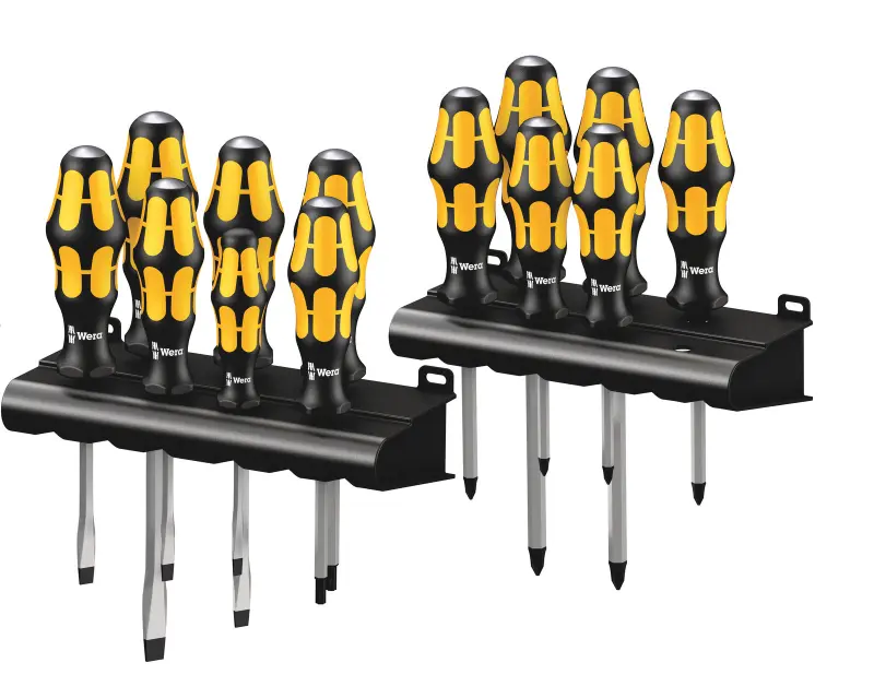 Wera 133285 Sada sekacích šroubováků Kraftform Big Pack 900 (13 ks a stojánek) (W05133285001)