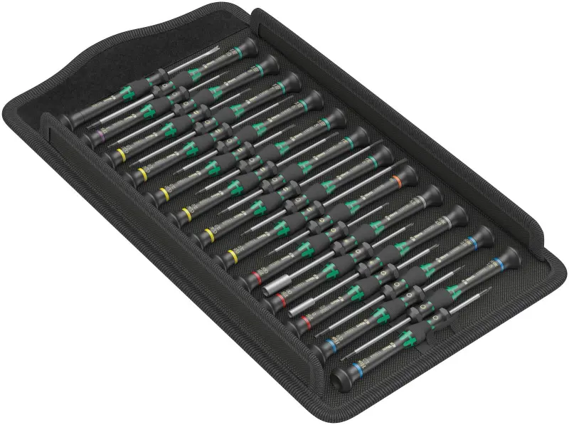 Wera 134000 Šroubováky Wera k použití v elektronice Kraftform Micro Big Pack 1 (Sada 25 dílů) (W05134000001)