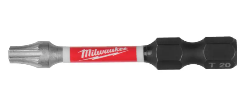 Šroubovací bit 1/4 Milwaukee Shockwave Torx TX 20 x 50 mm - 1 ks (MI4932430876)