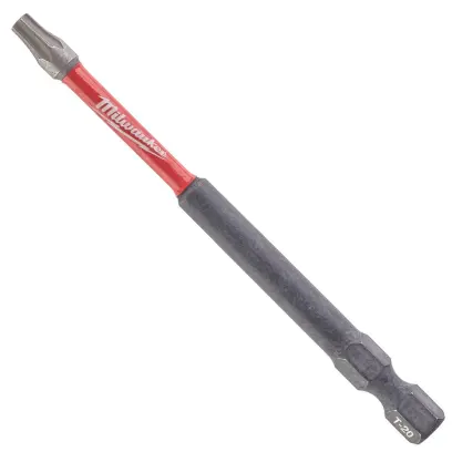 Šroubovací bit 1/4 Milwaukee Shockwave Torx TX 20 x 90 mm - 1 ks (MI4932430878)