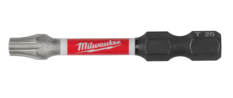 Šroubovací bit 1/4" Milwaukee Shockwave CD Tic Tac TX25 x 50 mm - 10 ks (MI4932430882)