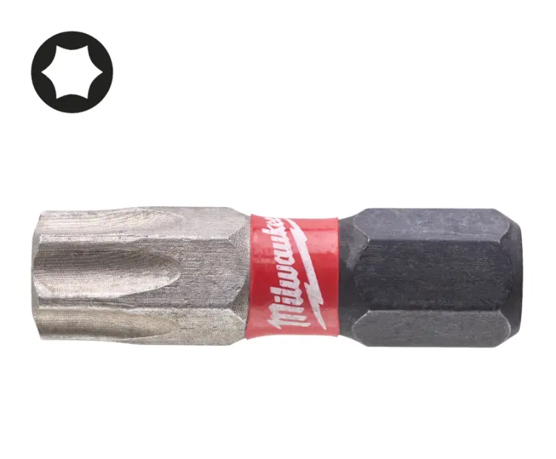 Šroubovací bit Milwaukee Shockwave TX 40 x 25 mm (1/4 Hex) (MI4932430888)