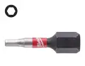 Šroubovací bit 1/4 Milwaukee Shockwave Šestihran 2,5 x 25 mm - 2 ks (MI4932430893)
