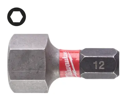 143333-sroubovaci-bit-1-4-milwaukee-shockwave-sestihran-12-x-25-mm-2-ks-mi4932430900