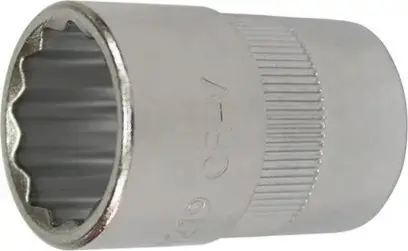 Nástrčkový klíč 12-hran 1/2" 17x mm FORMAT