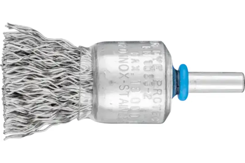 Štětcový kartáč se stopkou Pferd PBU 2022/6 INOX 0,50, nesplétaný drát INOX (PF4007220153246)