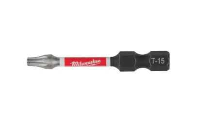 Šroubovací bit 1/4 Milwaukee Shockwave Torx TX 15 x 50 mm - 1 ks (MI4932451286)