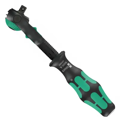 Wera 135880 Ráčna Zyklop Black Edition Speed 1/4" 8000 A (délka 152 mm), volně otočná hlava (W05135880001)