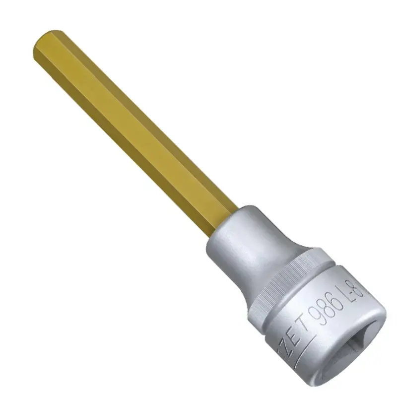 Zástrčná bitová hlavice 1/2" 6hran 8 x 100 mm Hazet 986L-8