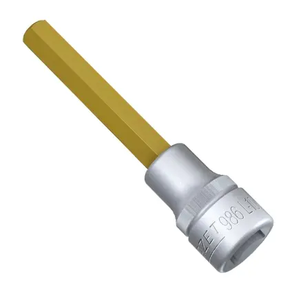 Zástrčná bitová hlavice 1/2" 6hran 10 x 100 mm Hazet 986L-10