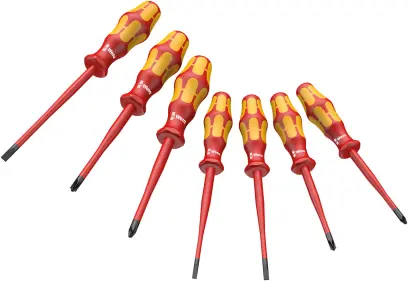 Wera 135961 Sada elektrikářských šroubováků Kraftform Plus 160 iSS/7 VDE. Řada 100 (W05135961001)
