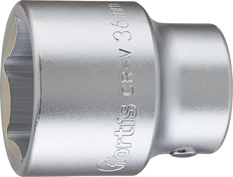 Nástrčkový klíč 6-hran 3/4" 36x mm FORTIS (EDE613T0036)