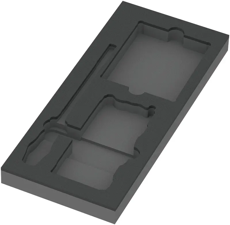 Wera 137350 Nářaďový modul - pěnová vložka 9850 pro šroubovací bity Set 1 typ 9750. Bez nářadí (W05137350001)