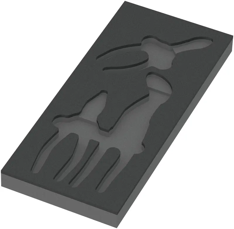 Wera 137380 Nářaďový modul - pěnová vložka 9880 pro kleště Knipex Set 1 typ 9780. Bez nářadí (W05137380001)