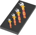 Wera 150124 Nářaďový modul - pěnová vložka 9734 s otevřenými klíči Joker 6004 VDE Set 1, se samočinným nastavením. (Sada 4 díly) (W05150124001)