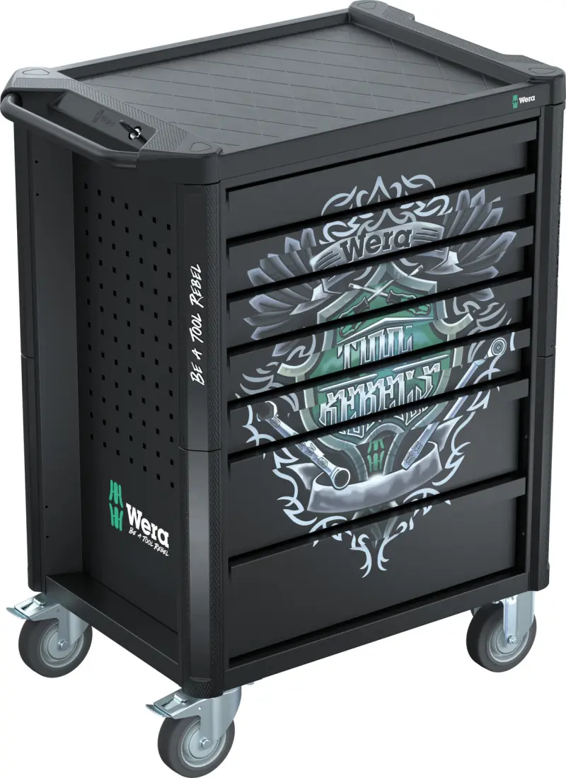 Wera 150130 nový Dílenský vozík 1 Tool Rebel typ 9700 (94 dílů) (W05150130001)