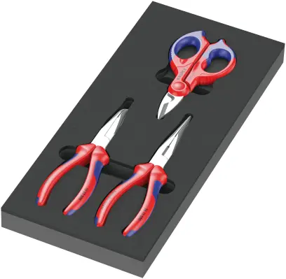 Wera 150181 Kleště Knipex v pěnové vložce, typ 9781, Set 2 (Sada 3 dílů) (W05150181001)