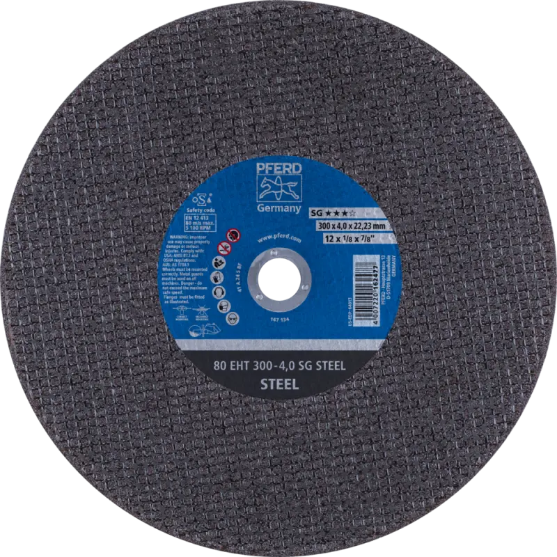 80EHT300-4,0 A24 R SG/22,2  KOTOUČ ŘEZNÝ A R SG-EL (PF4007220162477)