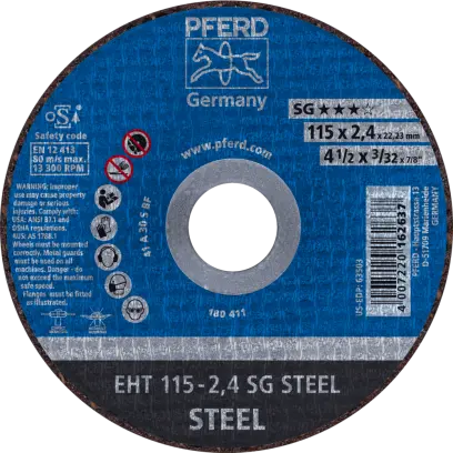 EHT 115-2,4 A30 S SG/22,2  KOTOUČ ŘEZNÝ A S SG-ELA (PF4007220162637)