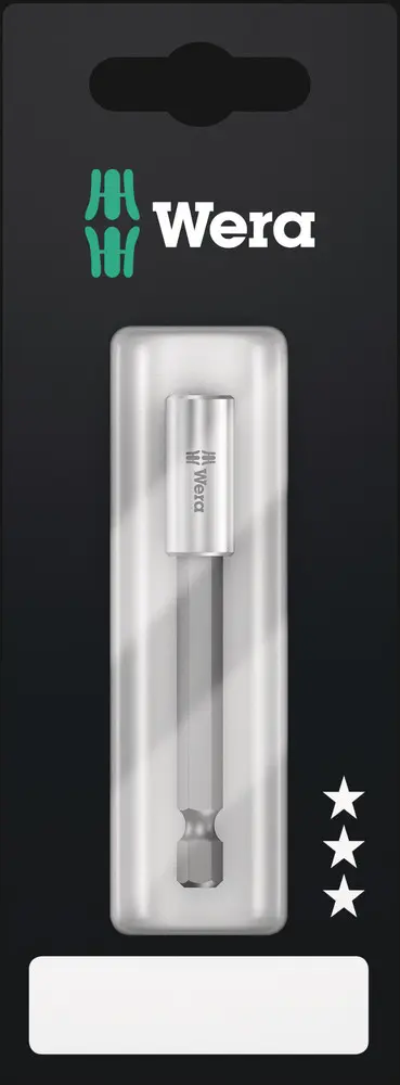 Wera 160924 Univerzální držák bitů 899/4/1 S se zajišťovacím kroužkem a magnetem (W05160924001)