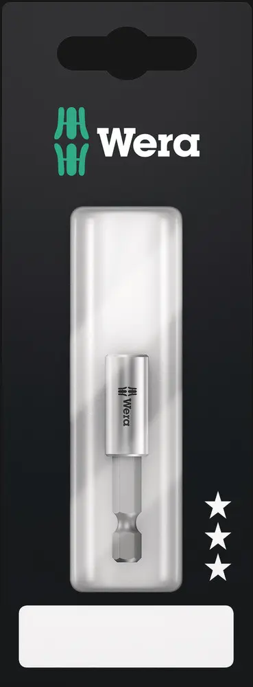 Wera 160976 Univerzální držák bitů 899/4/1 S se zajišťovacím kroužkem a magnetem (W05160976001)