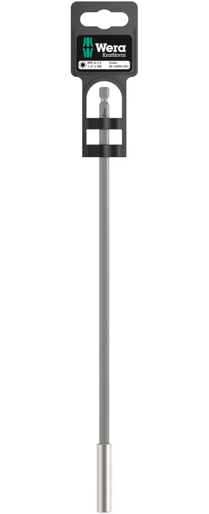 Wera 160981 Univerzální držák bitů s kroužkem a magnetem 1/4'' x 300 typ 899/4/1 S (W05160981001)