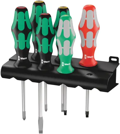 Wera 347778 6 ks šroubováků Kraftform Plus 334/368/6 (W05347778001)