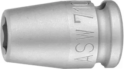 Za tepla kovaný Nástrčkový klíč 3/8" 19mm ASW