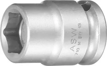 Za tepla kovaný Nástrčkový klíč s magnetem 3/8" 8mm ASW