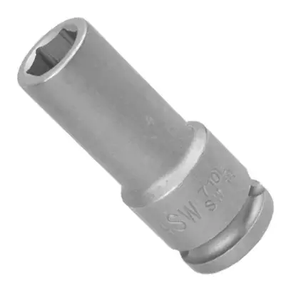 Za tepla kovaný Nástrčkový klíč dlouhý 3/8" 13mm ASW