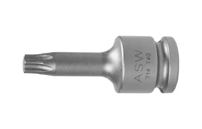 Za tepla kovaný Adaptér-bit 3/8" T30 ASW