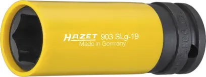 Nástrčná hlavice 1/2" 19 mm, rázová, plast. ochrana Hazet 903SLG-19 (EDE61800190)