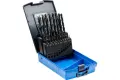 Spirálové vrtáky 1 ÷ 10 mm Pferd SET SPB DIN 338 HSSG N OCEL (Sada 19 ks) (PF4007220168172)