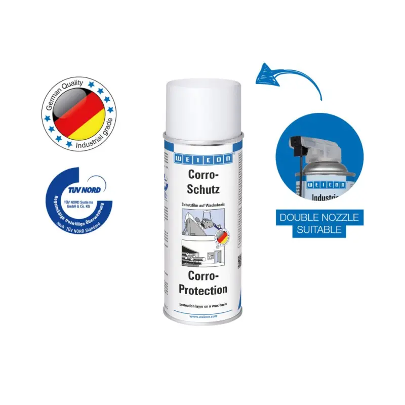 Vosková ochrana proti korozi pro konzervaci ve spreji Corro-Protection Weicon 10043591 transparent (400 ml) (WEI10043591)
