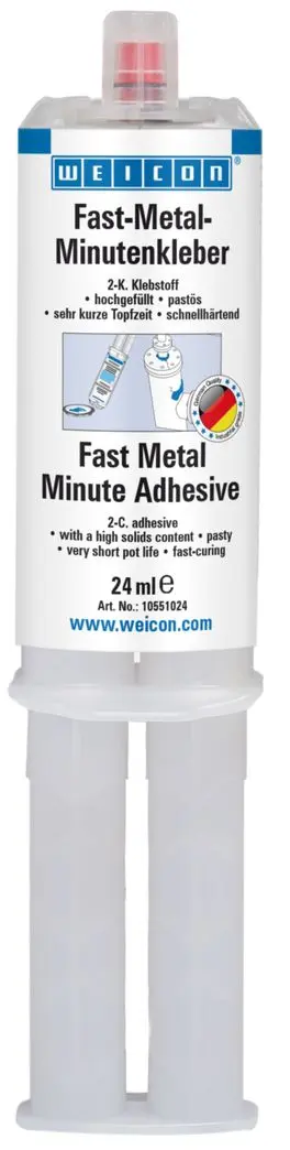 Epoxidové minutové lepidlo Fast-Metal Weicon 10551024-66 (24 ml) (WEI10551024-66)