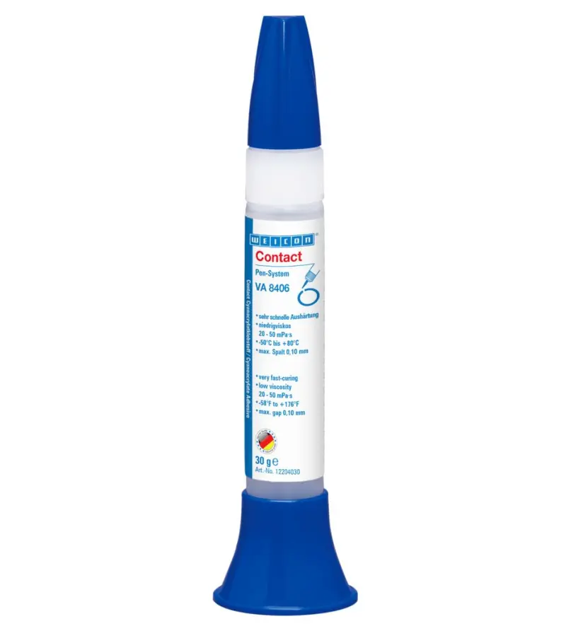 Vteřinové lepidlo Contact VA 8406 Weicon 12204030-66 (30 g) (WEI12204030-66)