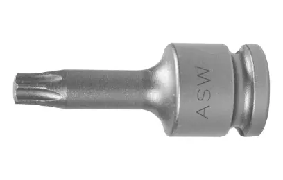 Za tepla kovaný Adaptér-bit 1/2" T45 ASW