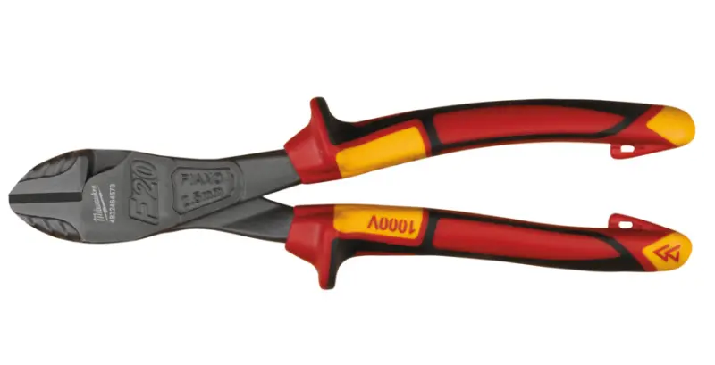 Boční štípací kleště 200 mm Milwaukee pro náročné použití. VDE (MI4932464570)