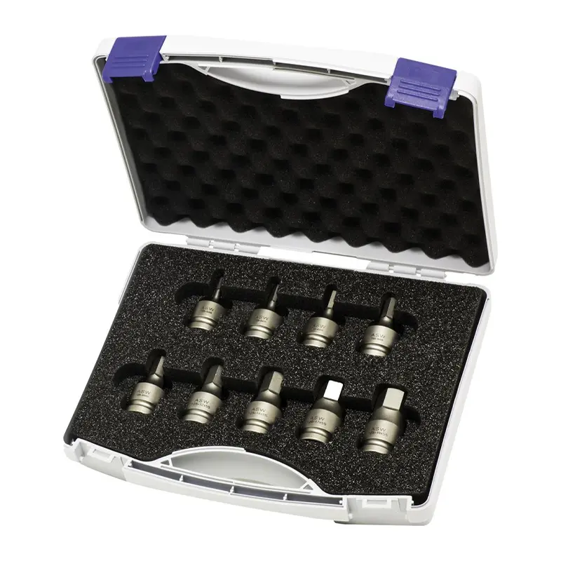 Sada silových nástrčných klíčů 1/2" 9 ks ASW