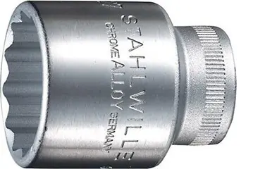 Sada nástrčných klíčů 1/2 " 10 mm 12-hran Stahlwill e