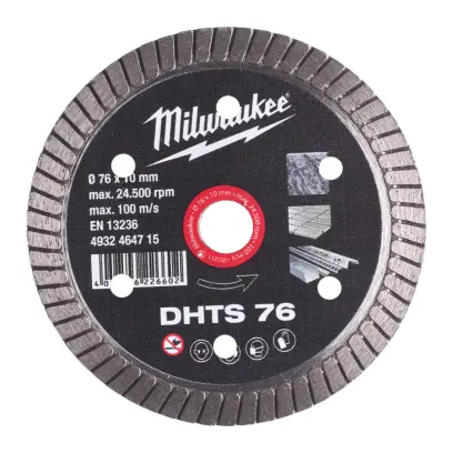 Diamantový kotouč Milwaukee 76 mm pro M12 FCOT (MI4932464715)