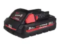 Akumulátor Milwaukee M18 HB3 (18 V / 3,0 Ah), REDLITHIUM High Output, 4932471069