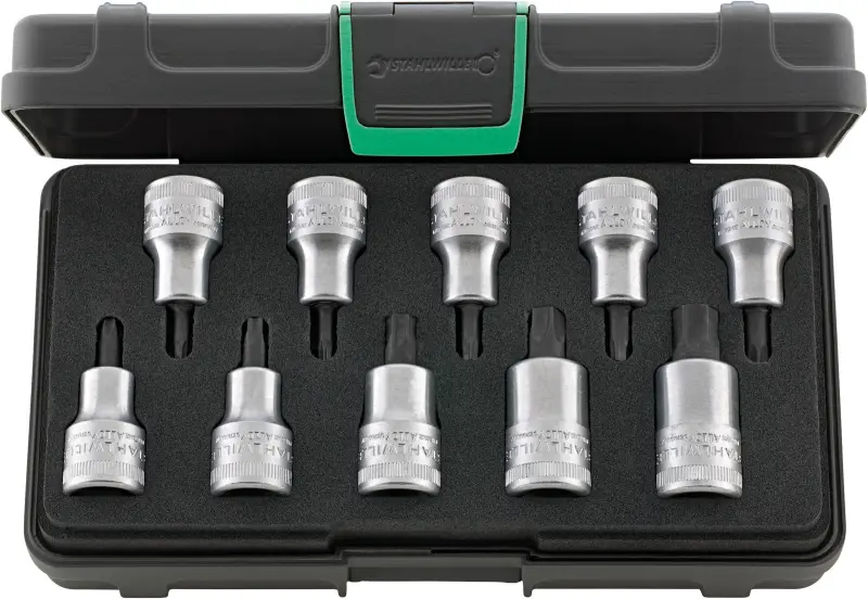 Vlozka sroub.garnit.1/2" 10tlg. Torx Stahlwille