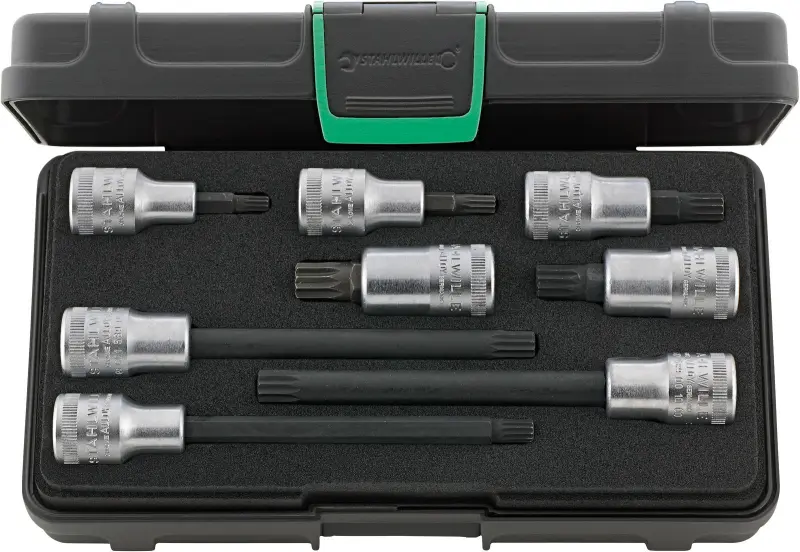 Sada sroubovák. hlavic Sada 1/2" XZN M6 az M14 8dí