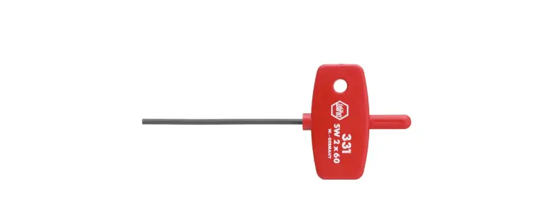Zástrčný klíč inbus 2x60 mm Wiha 331, praporková rukojeť (WIHA00895)